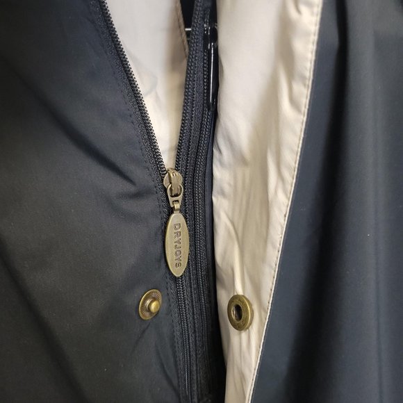 DryJoys By Footjoy Jacket Mens Medium M Black Short Sleeve 1/2 Zip Pullover Golf - Picture 4 of 7